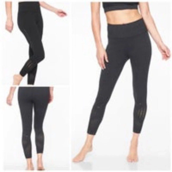 Athleta Halasana Seamless 7/8 Tights - Picture 2 of 7